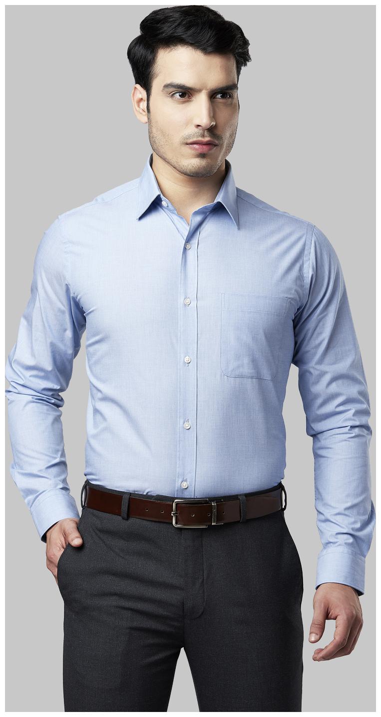 

Raymond Men Slim fit Formal Shirt - Blue