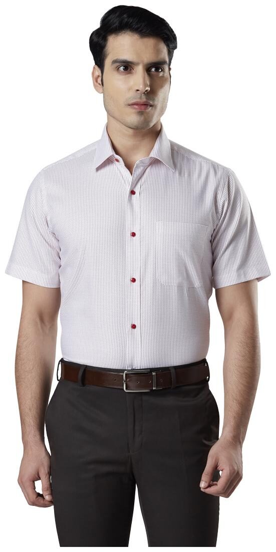 

Raymond Men Regular fit Formal Shirt - Pink