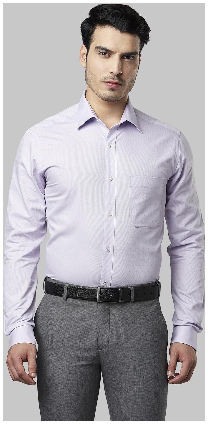

Raymond Men Slim fit Formal Shirt - Purple