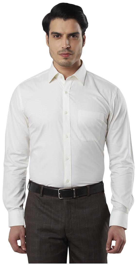 

Raymond Men Regular fit Formal Shirt - White