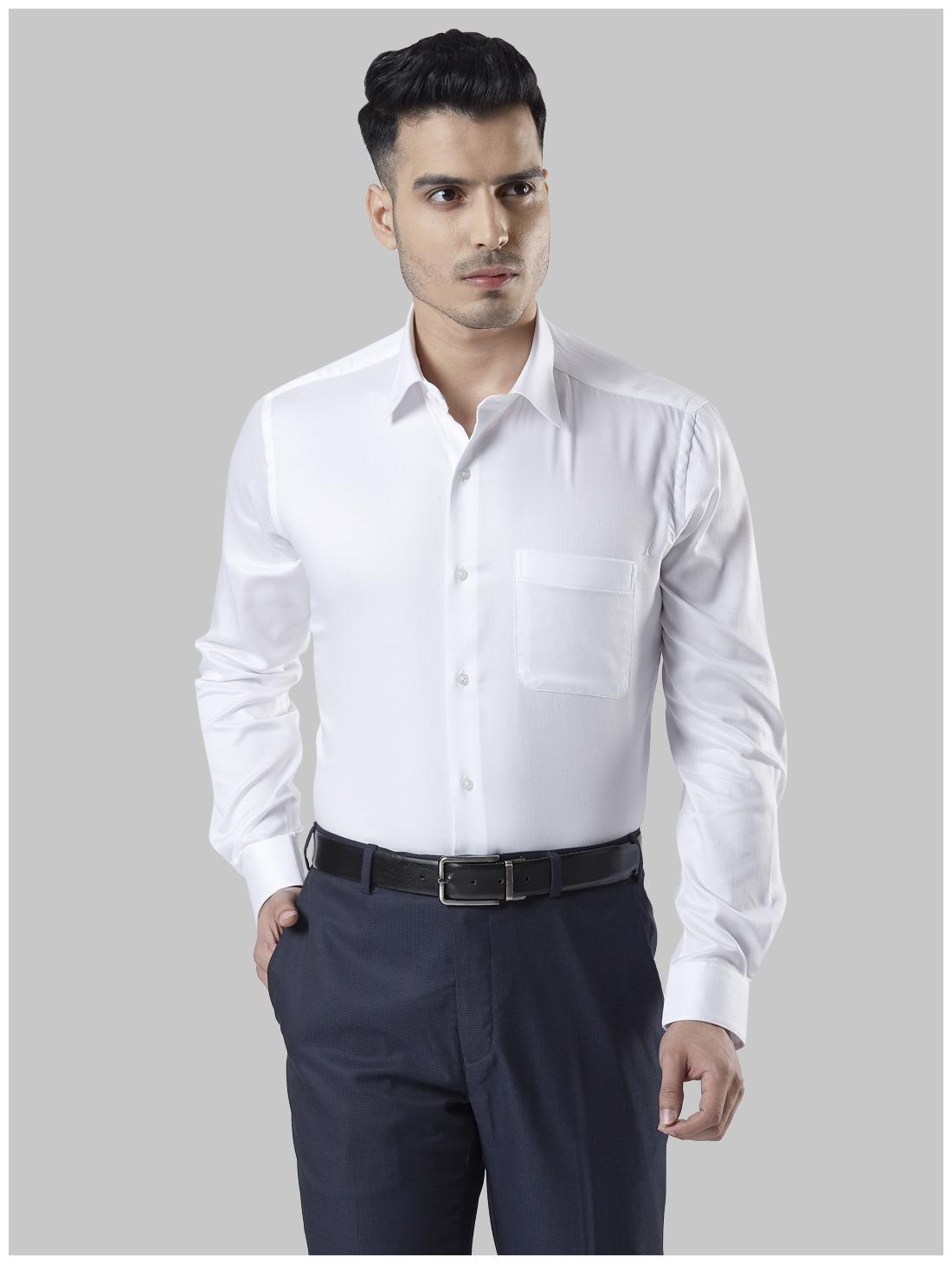 

Raymond Men Regular fit Formal Shirt - White