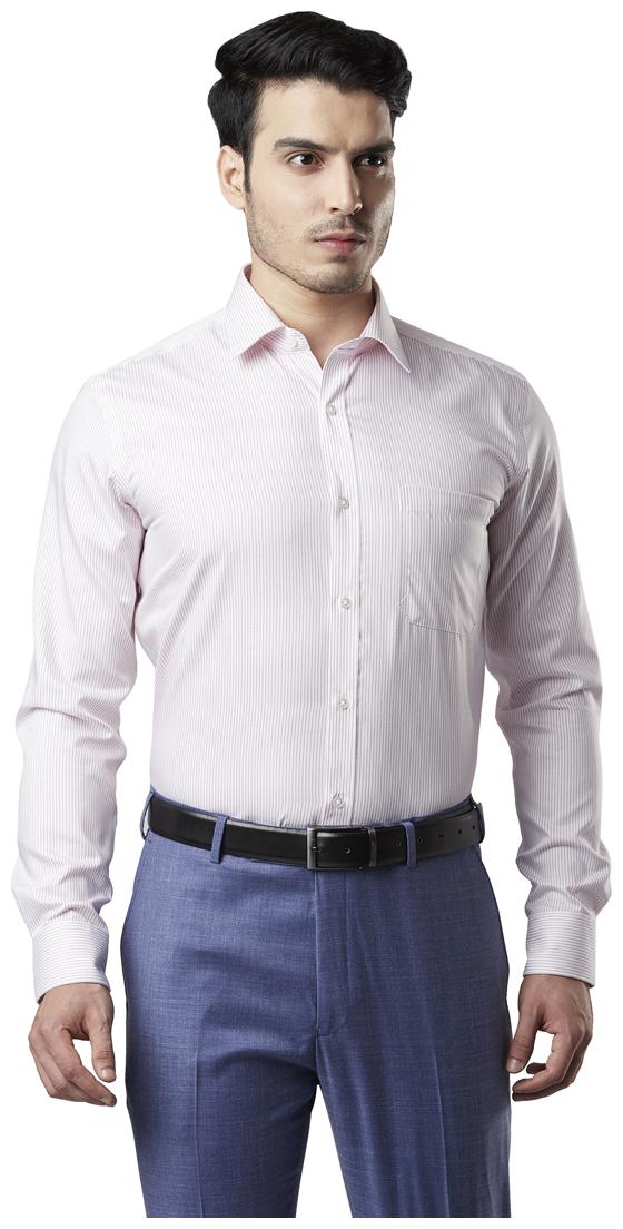 

Raymond Men Regular fit Formal Shirt - Pink