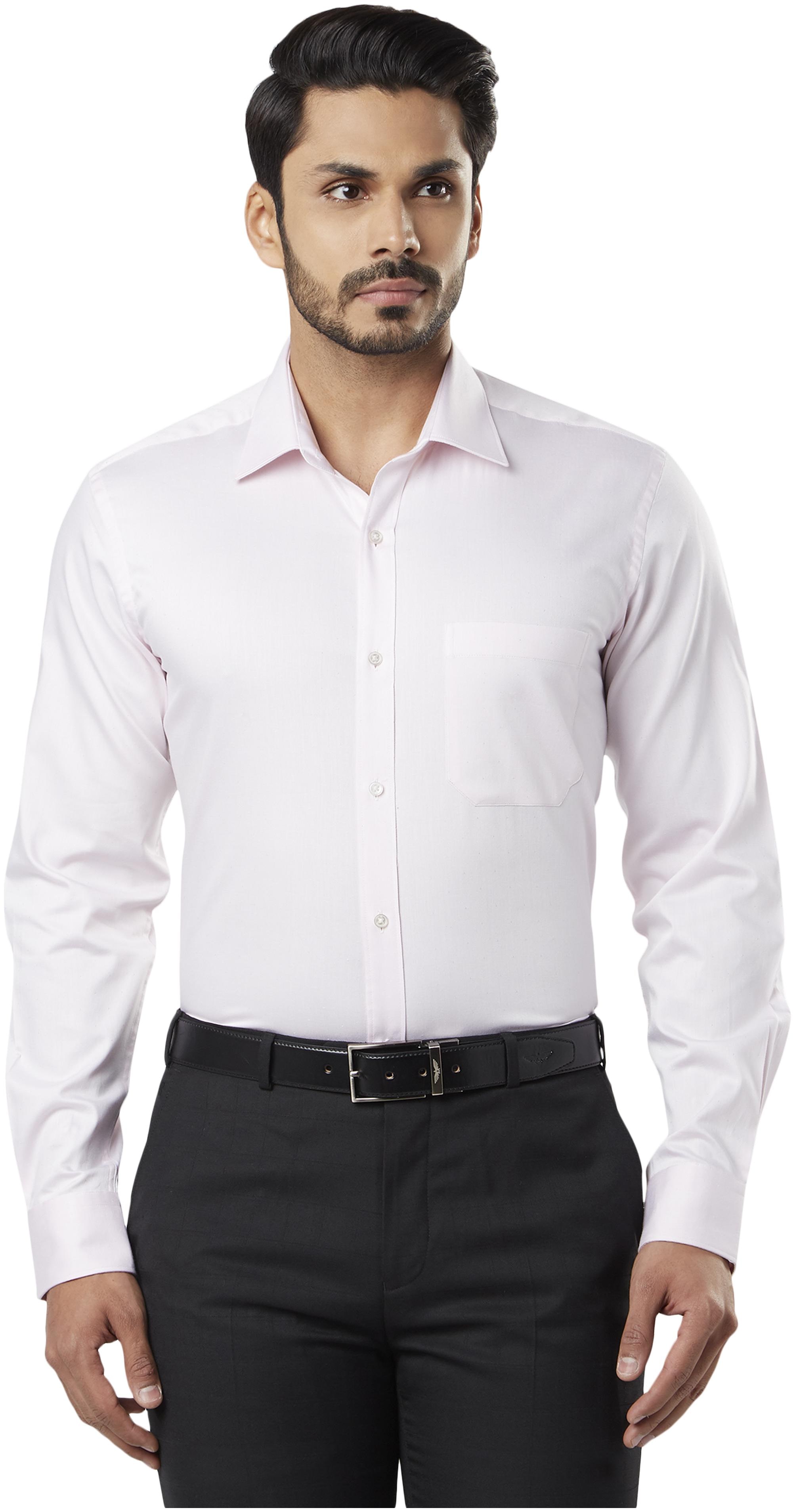 

Raymond Men Regular fit Formal Shirt - Pink