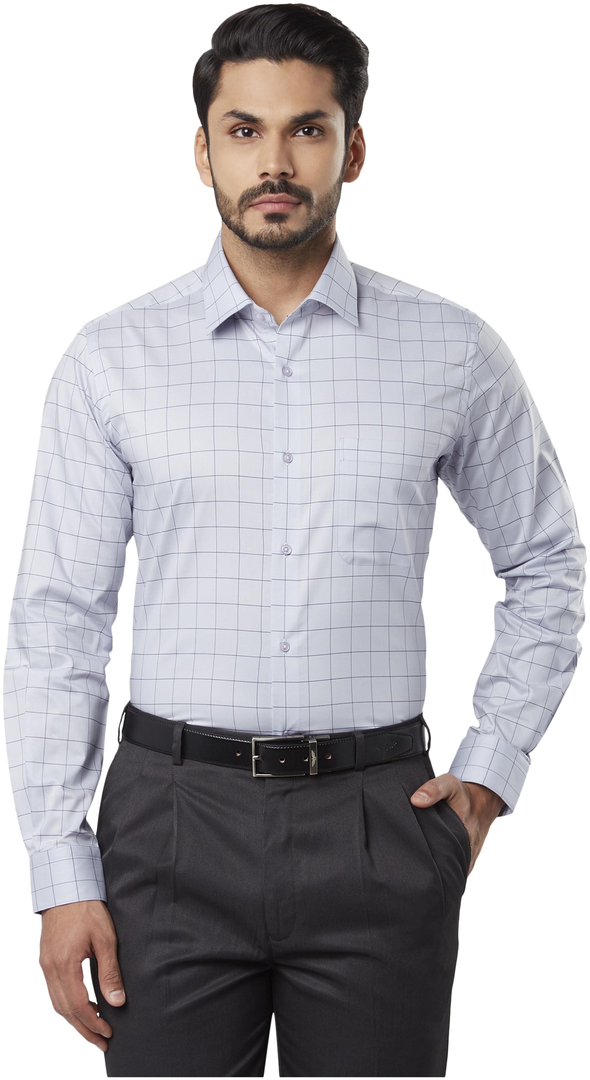 

Raymond Men Regular fit Formal Shirt - Grey