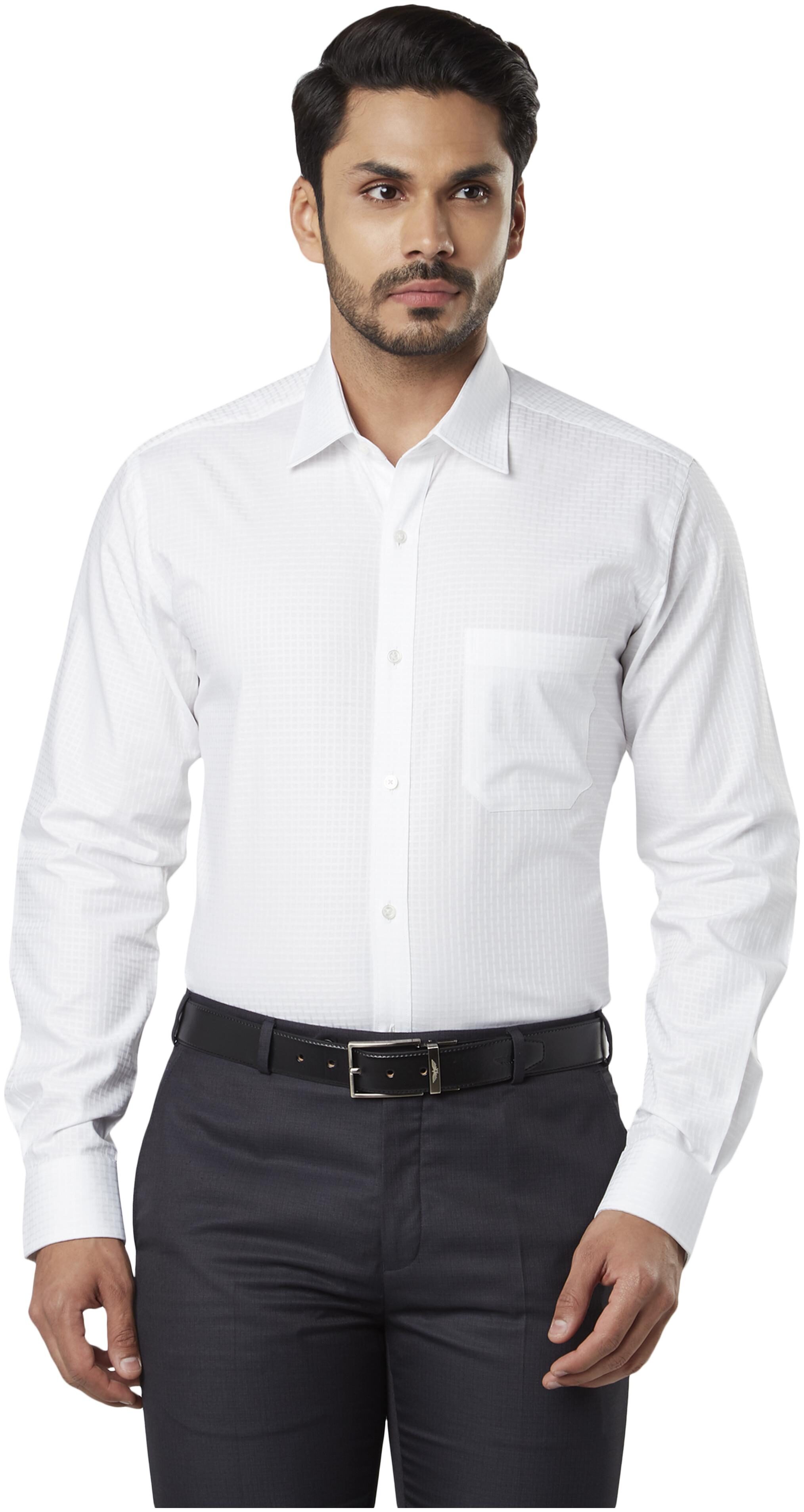

Raymond Men Regular fit Formal Shirt - White