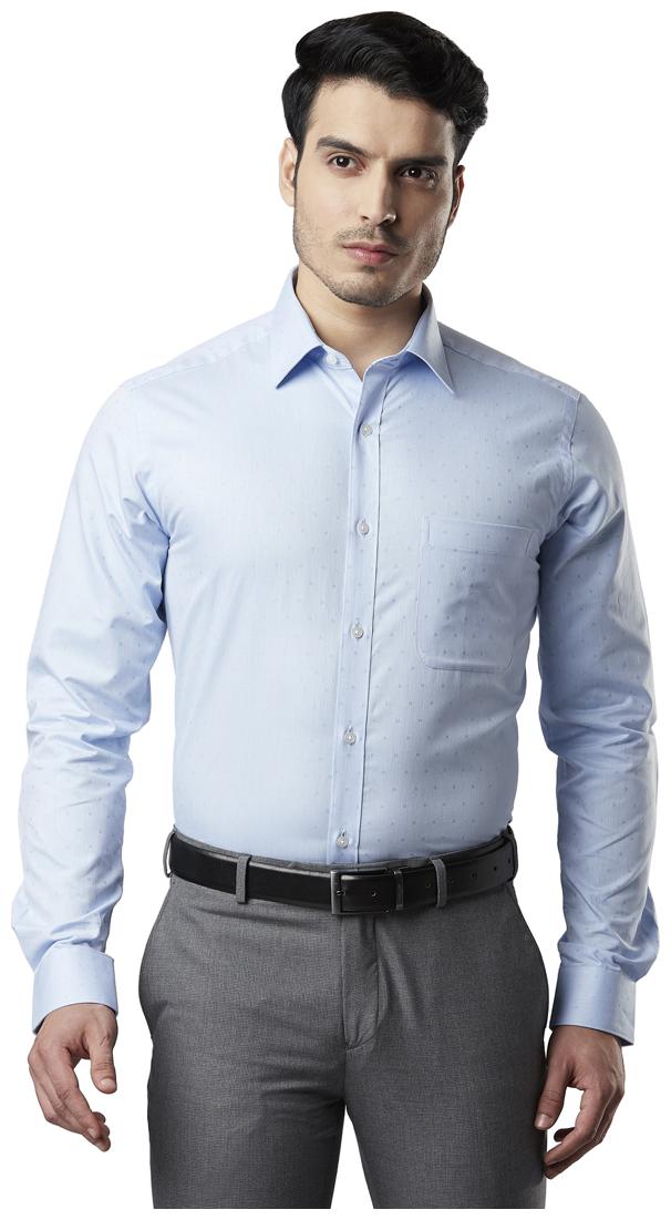 

Raymond Men Slim fit Formal Shirt - Blue