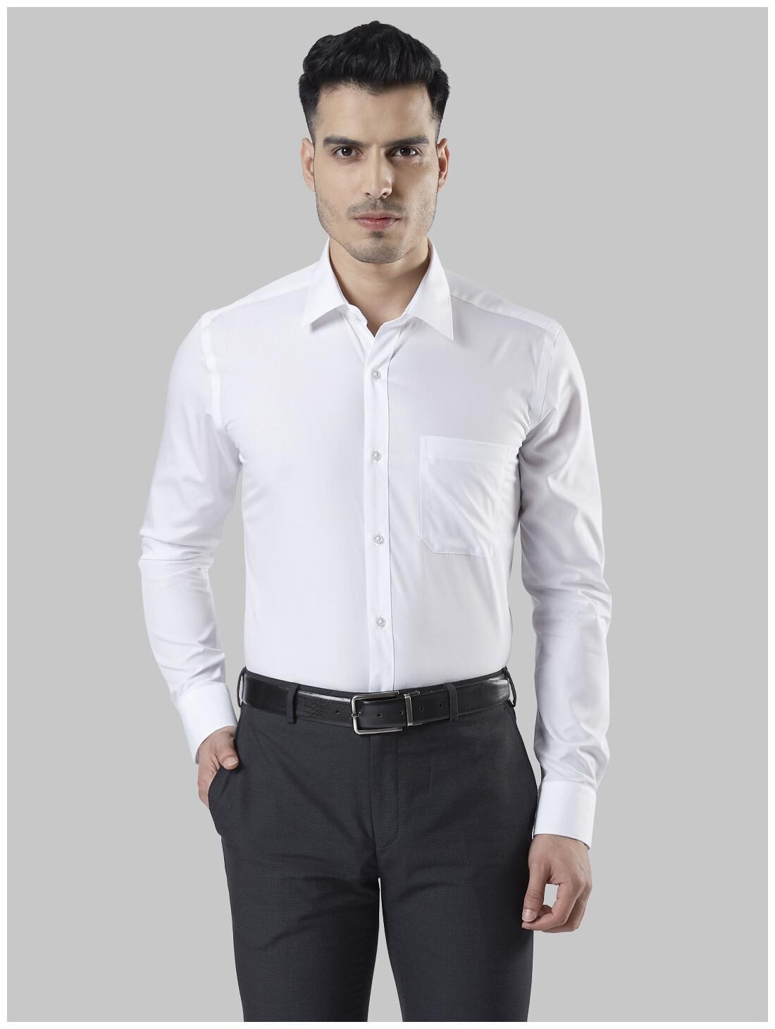 

Raymond Men Regular fit Formal Shirt - White