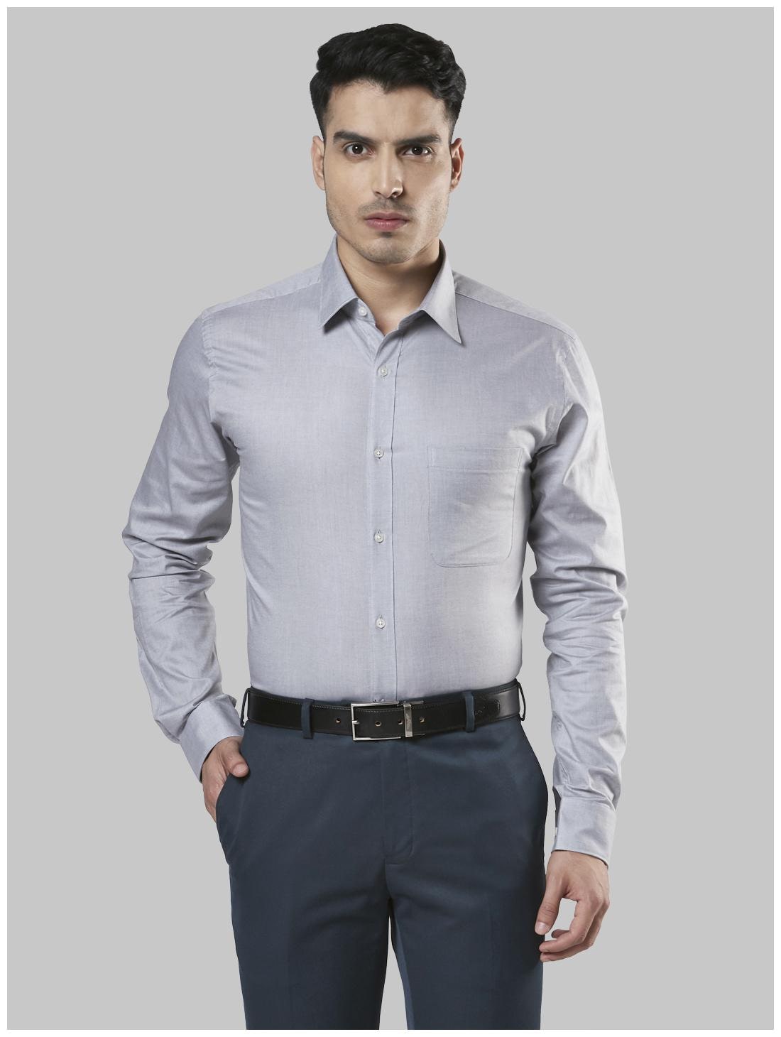 

Raymond Men Slim fit Formal Shirt - Grey