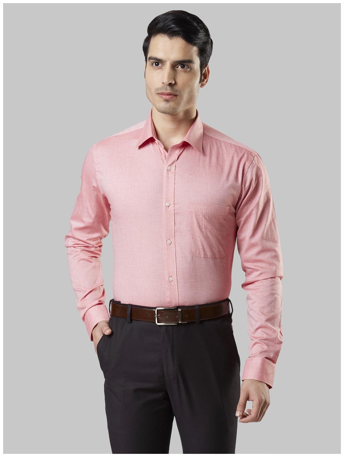 

Raymond Men Slim fit Formal Shirt - Pink