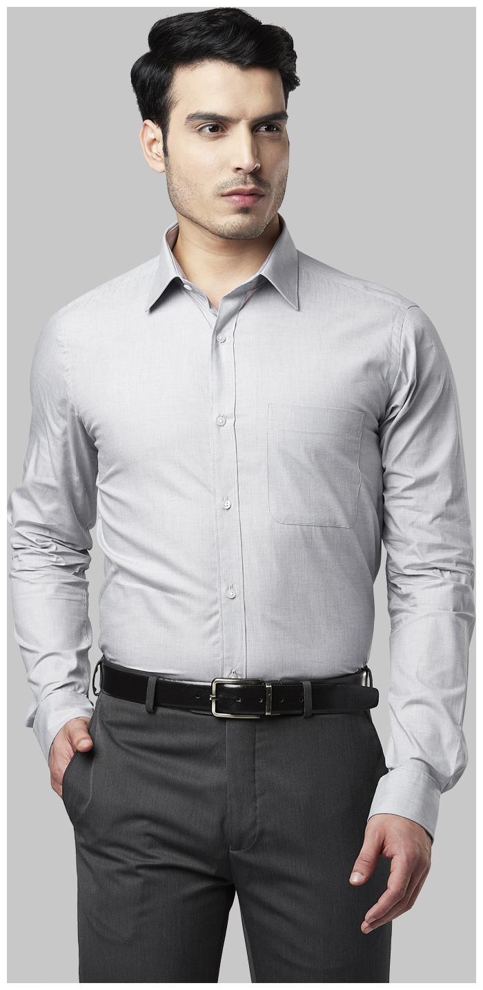 

Raymond Men Slim fit Formal Shirt - Grey