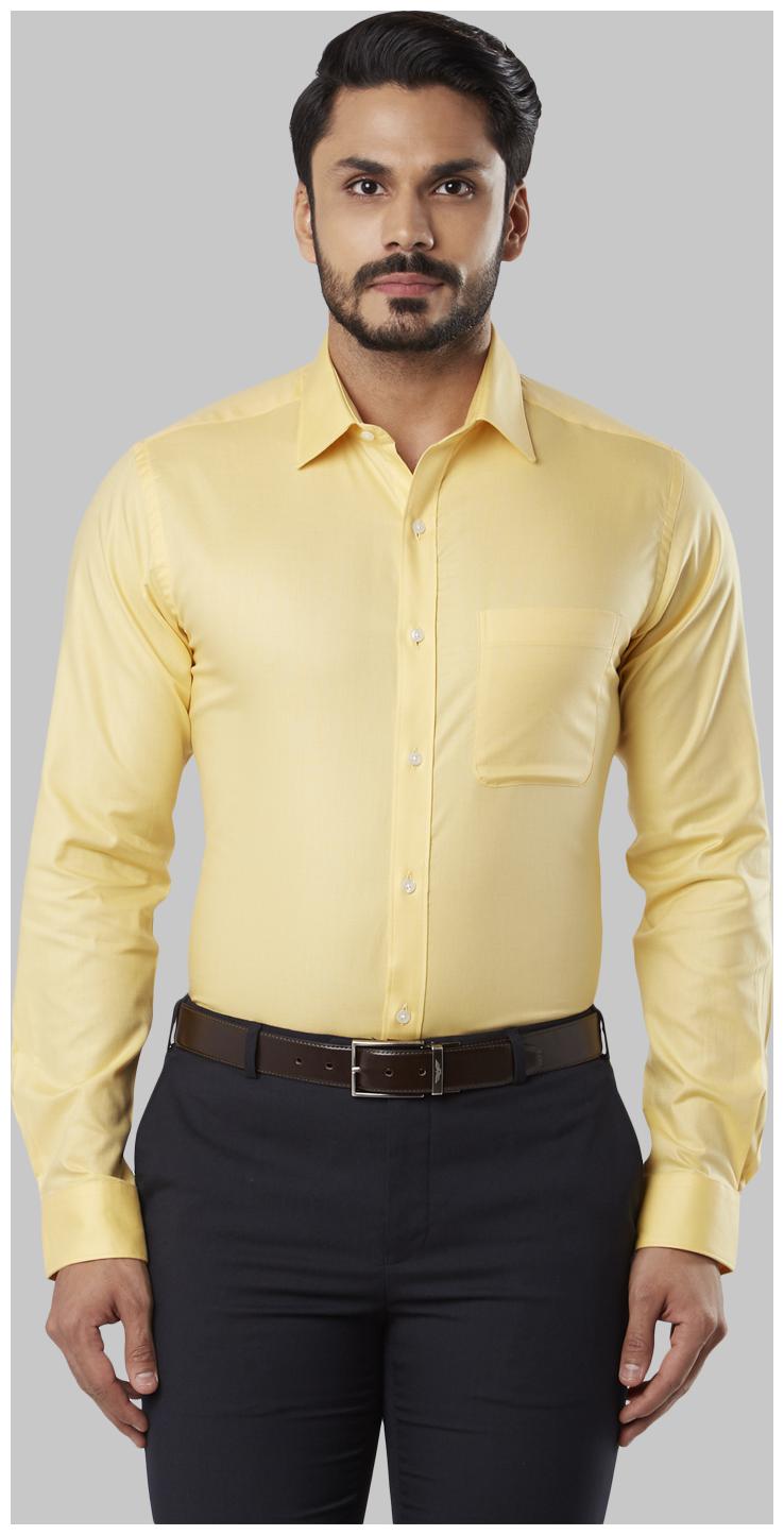 

Raymond Men Slim fit Formal Shirt - Yellow