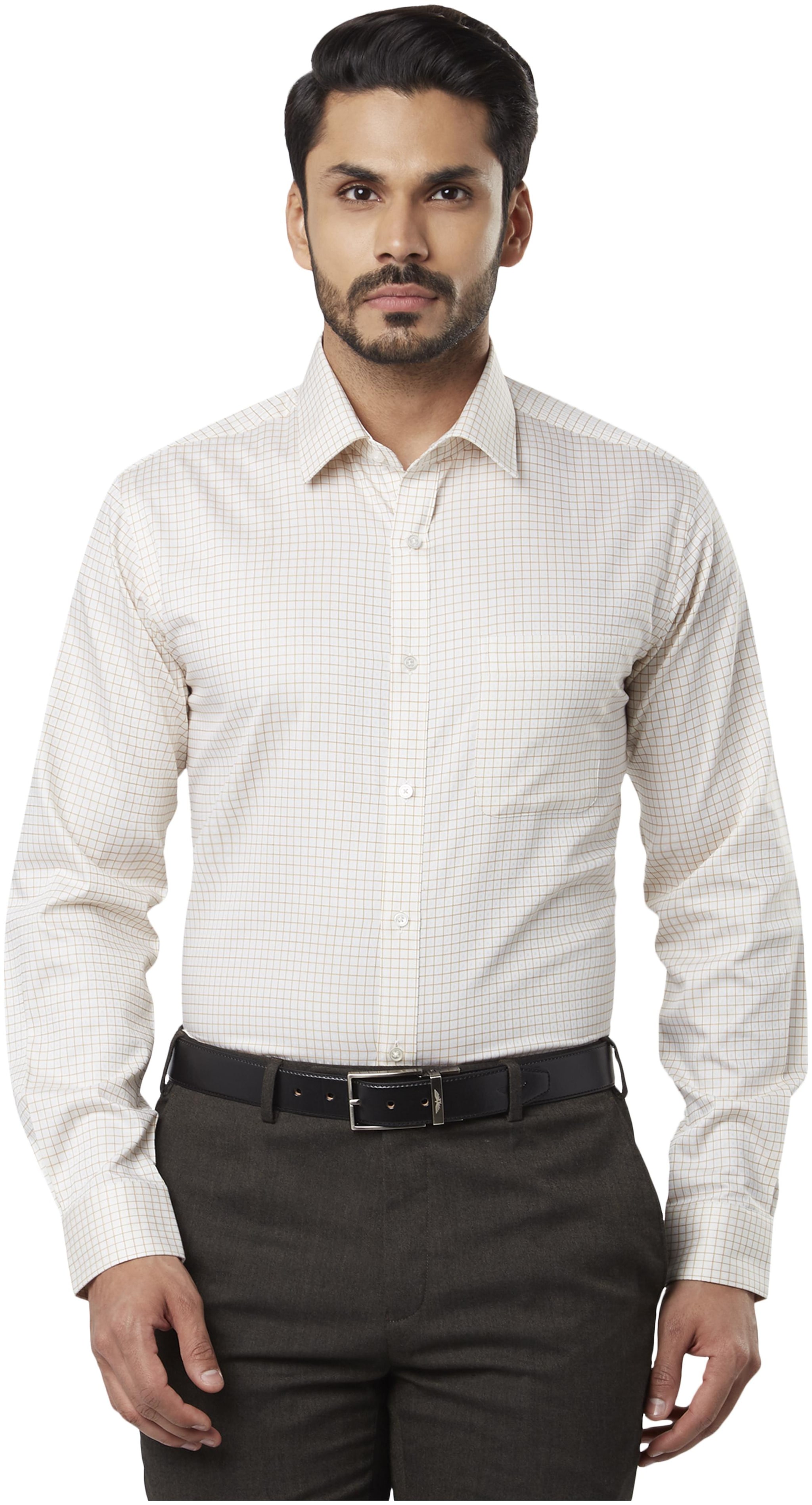 

Raymond Men Slim fit Formal Shirt - White