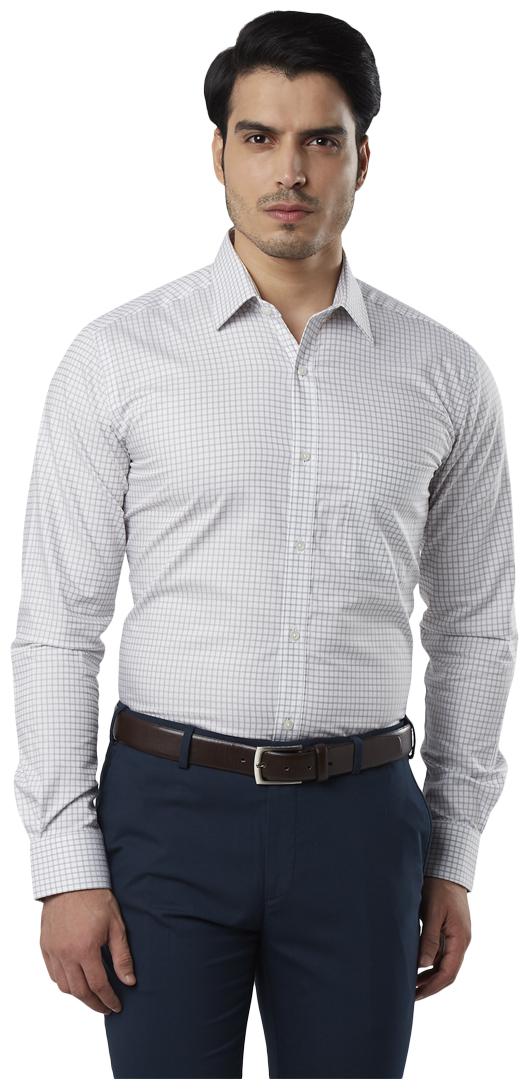 

Raymond Men Regular fit Formal Shirt - Grey