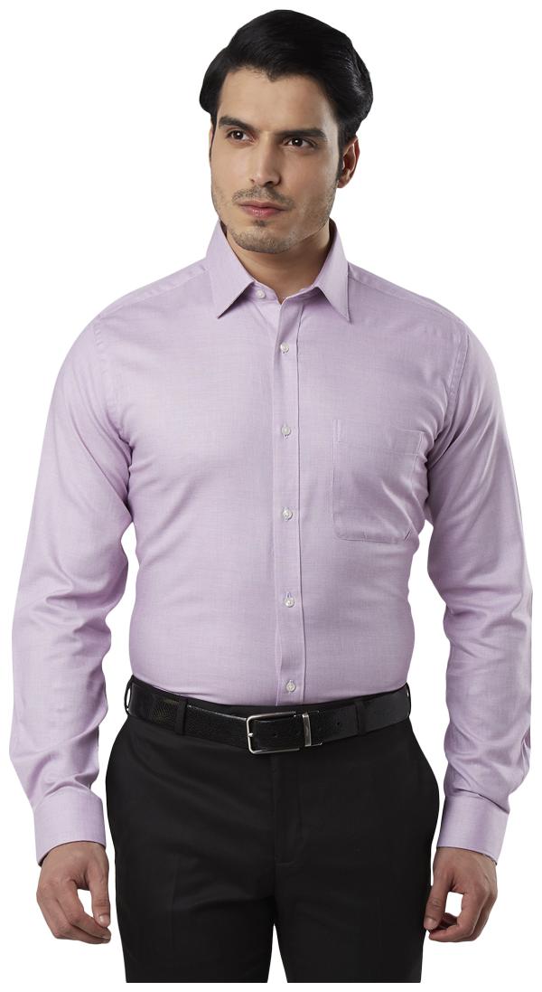 

Raymond Men Slim fit Formal Shirt - Purple