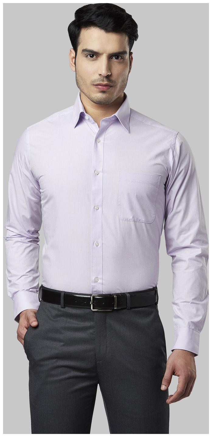 

Raymond Men Slim fit Formal Shirt - Purple