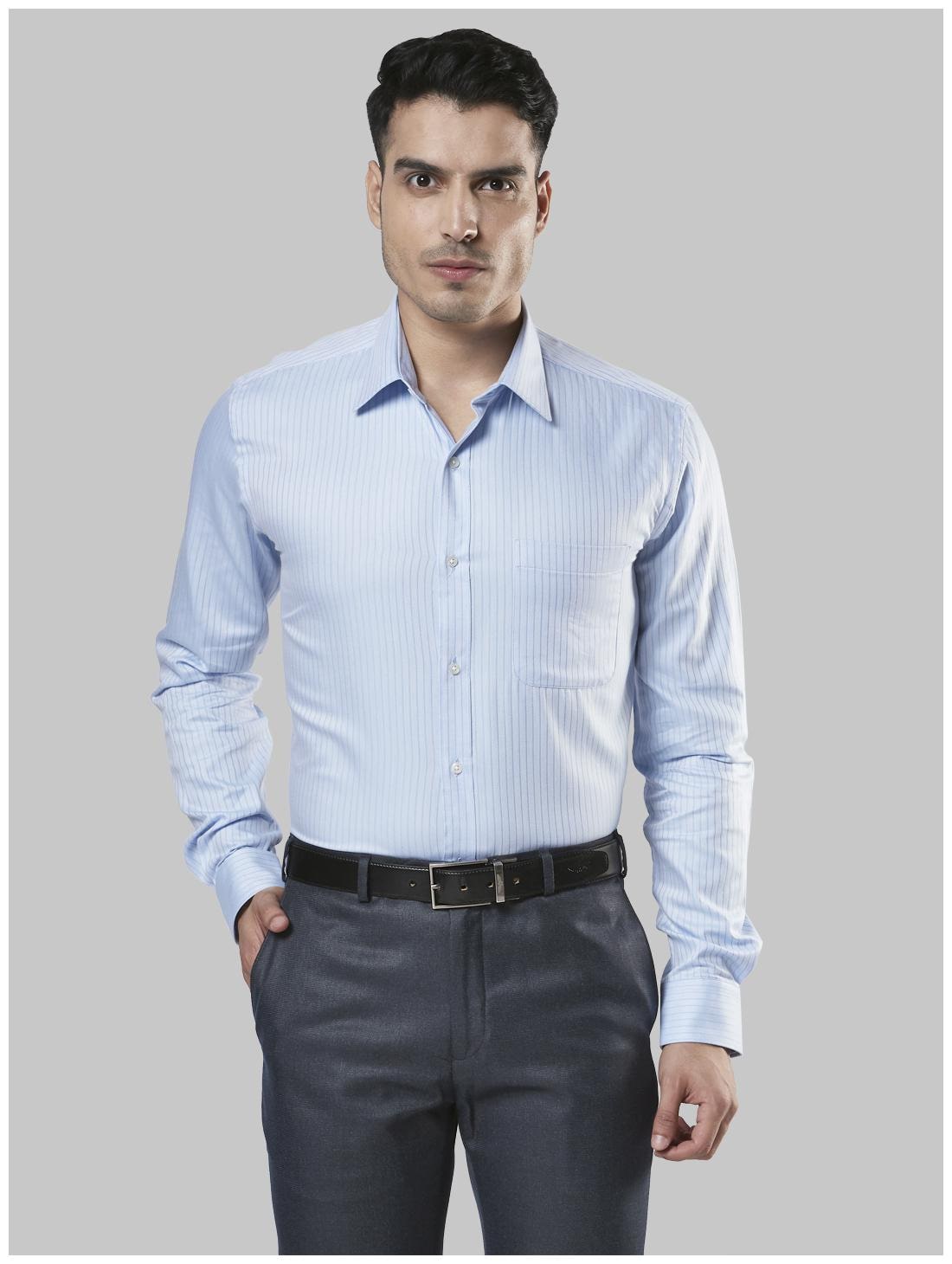 

Raymond Men Slim fit Formal Shirt - Blue