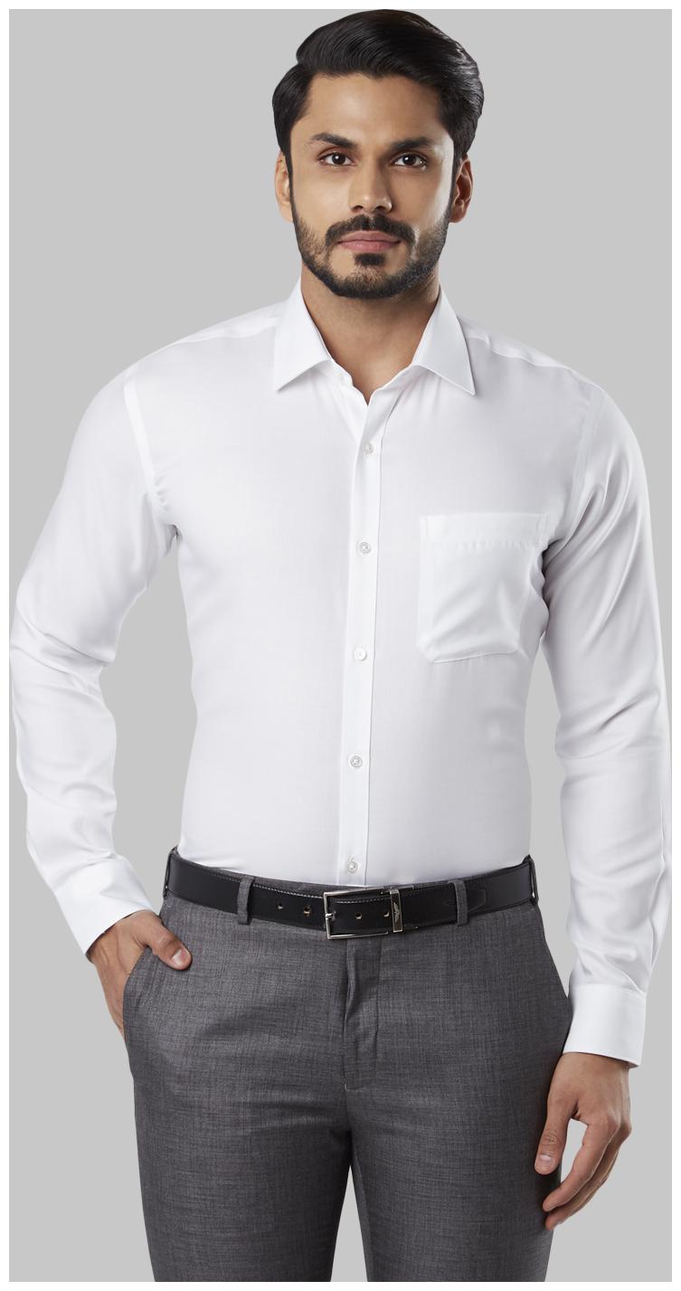 

Raymond Men Regular fit Formal Shirt - White