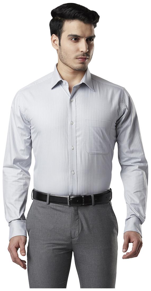 

Raymond Men Slim fit Formal Shirt - Grey