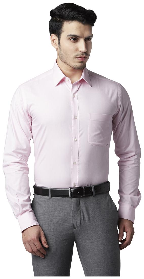 

Raymond Men Slim fit Formal Shirt - Pink