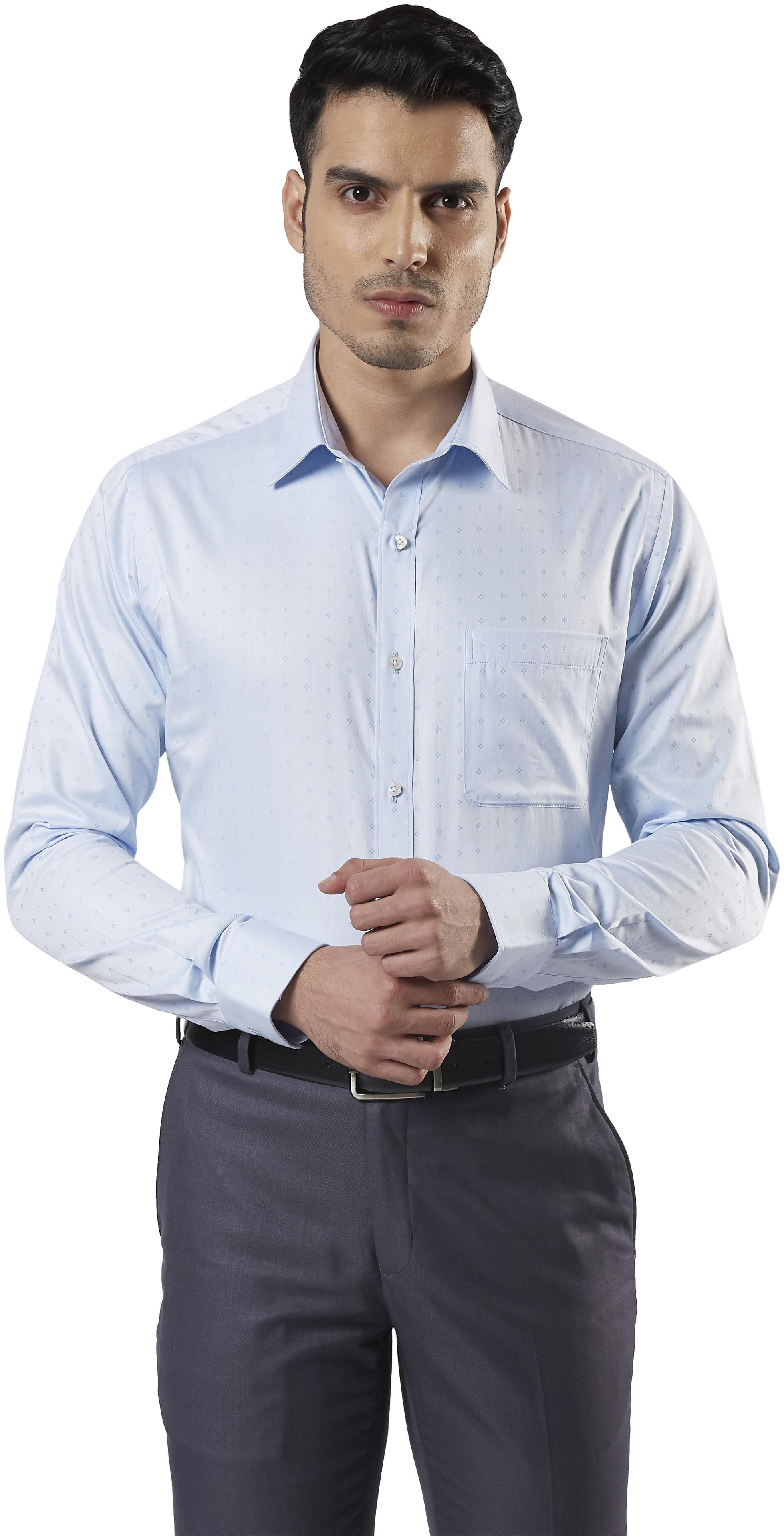 

Raymond Men Slim fit Formal Shirt - Blue