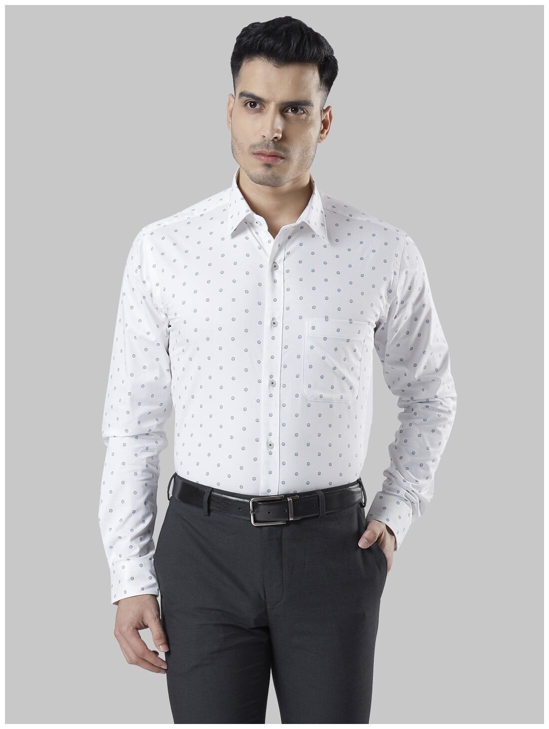 

Raymond Men Slim fit Formal Shirt - White
