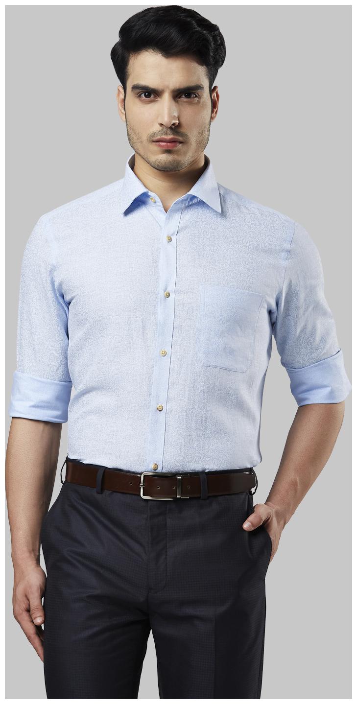 

Raymond Men Regular fit Formal Shirt - Blue