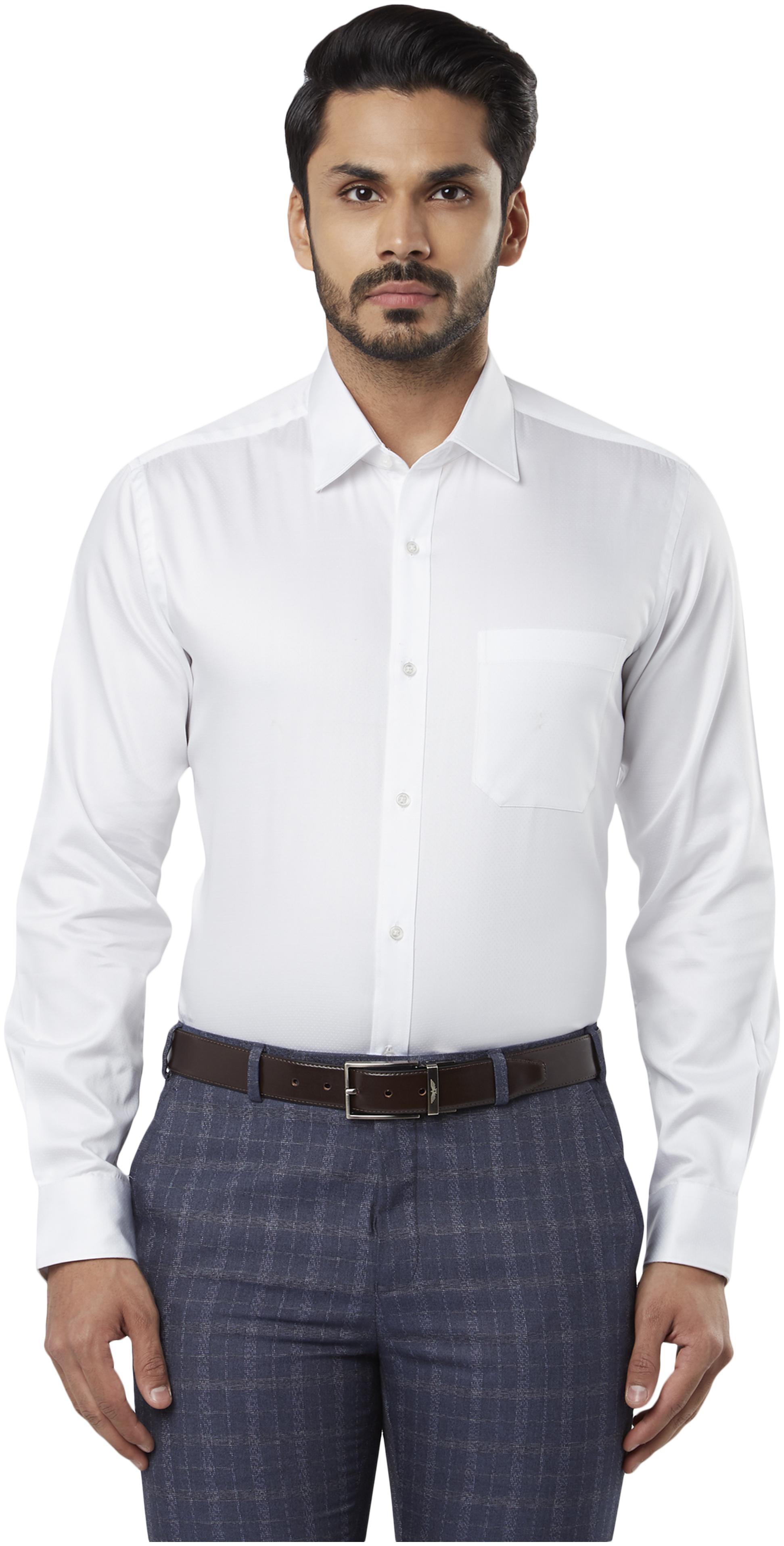 

Raymond Men Regular fit Formal Shirt - White