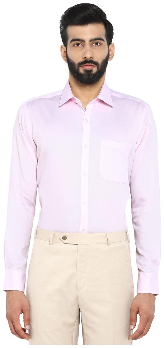 

Raymond Men Regular fit Formal Shirt - Pink