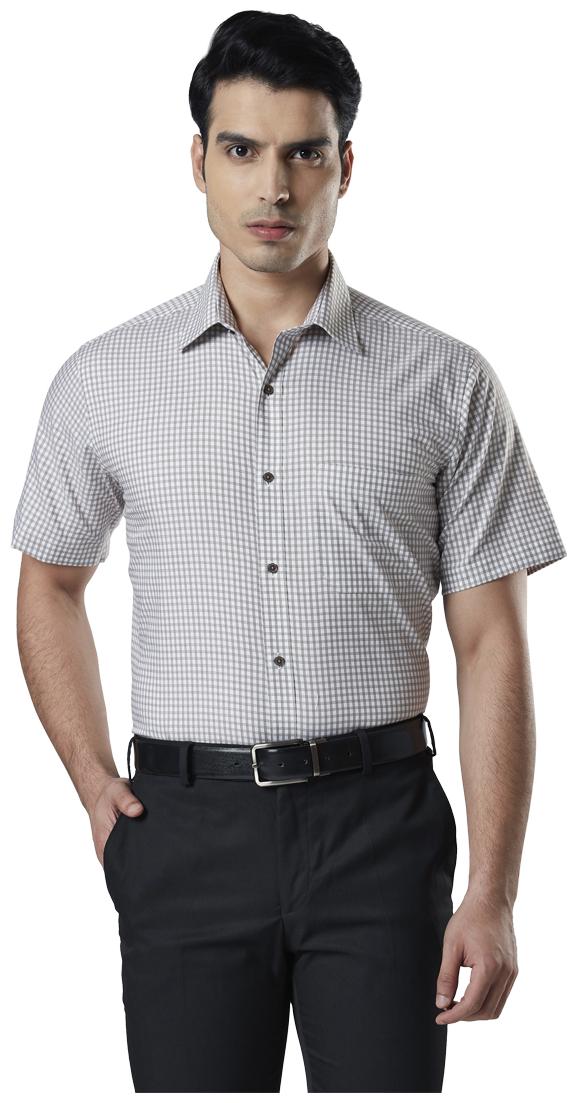 

Raymond Men Regular fit Formal Shirt - Beige