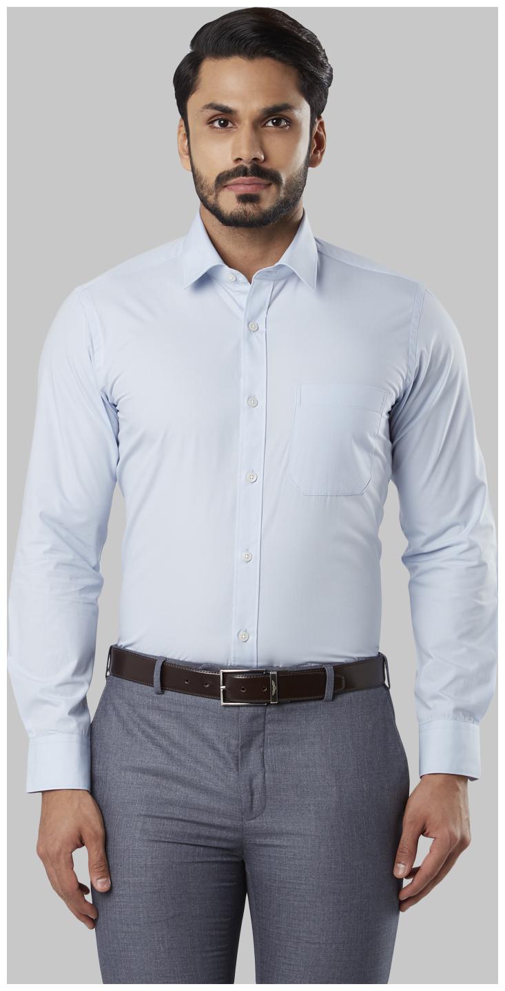 

Raymond Men Regular fit Formal Shirt - Blue