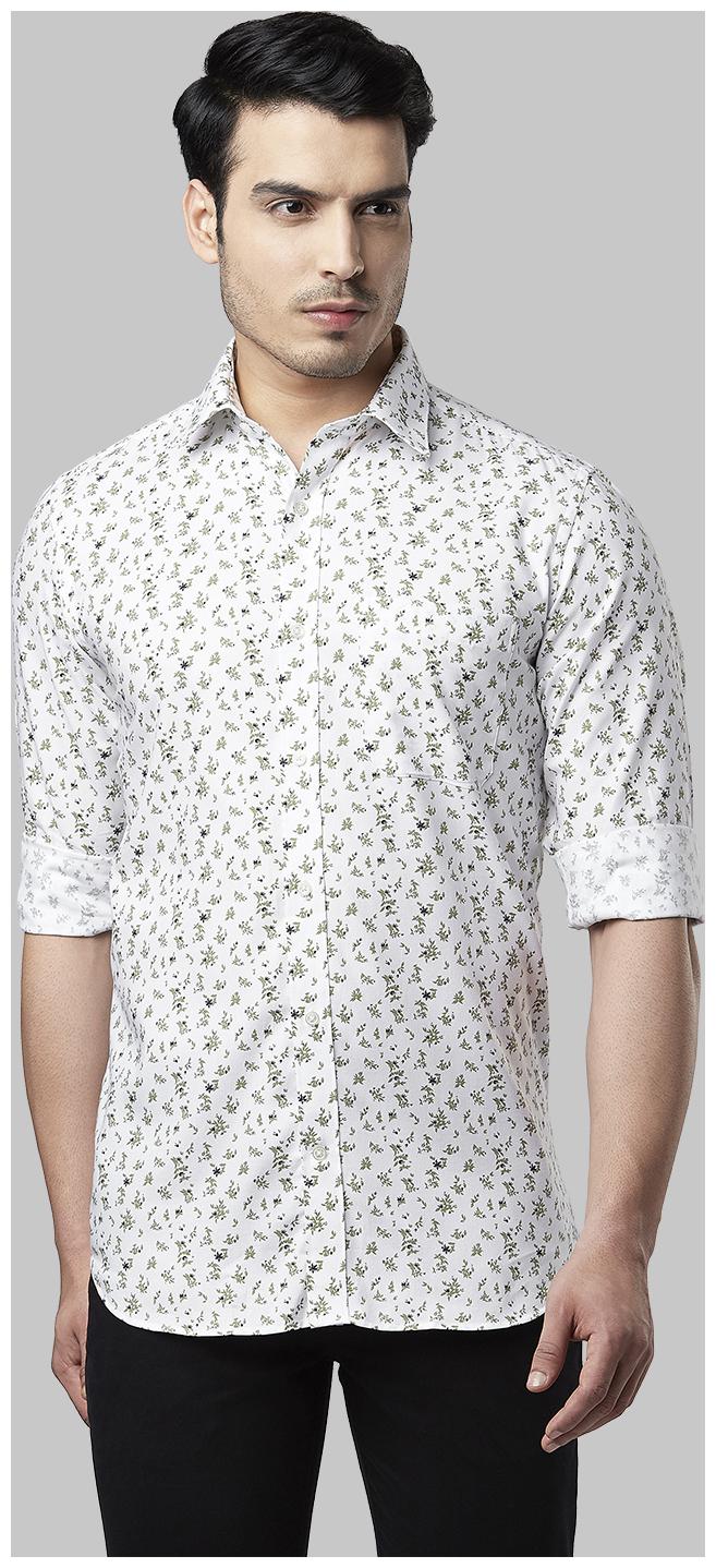

Raymond Men Regular fit Formal Shirt - Green