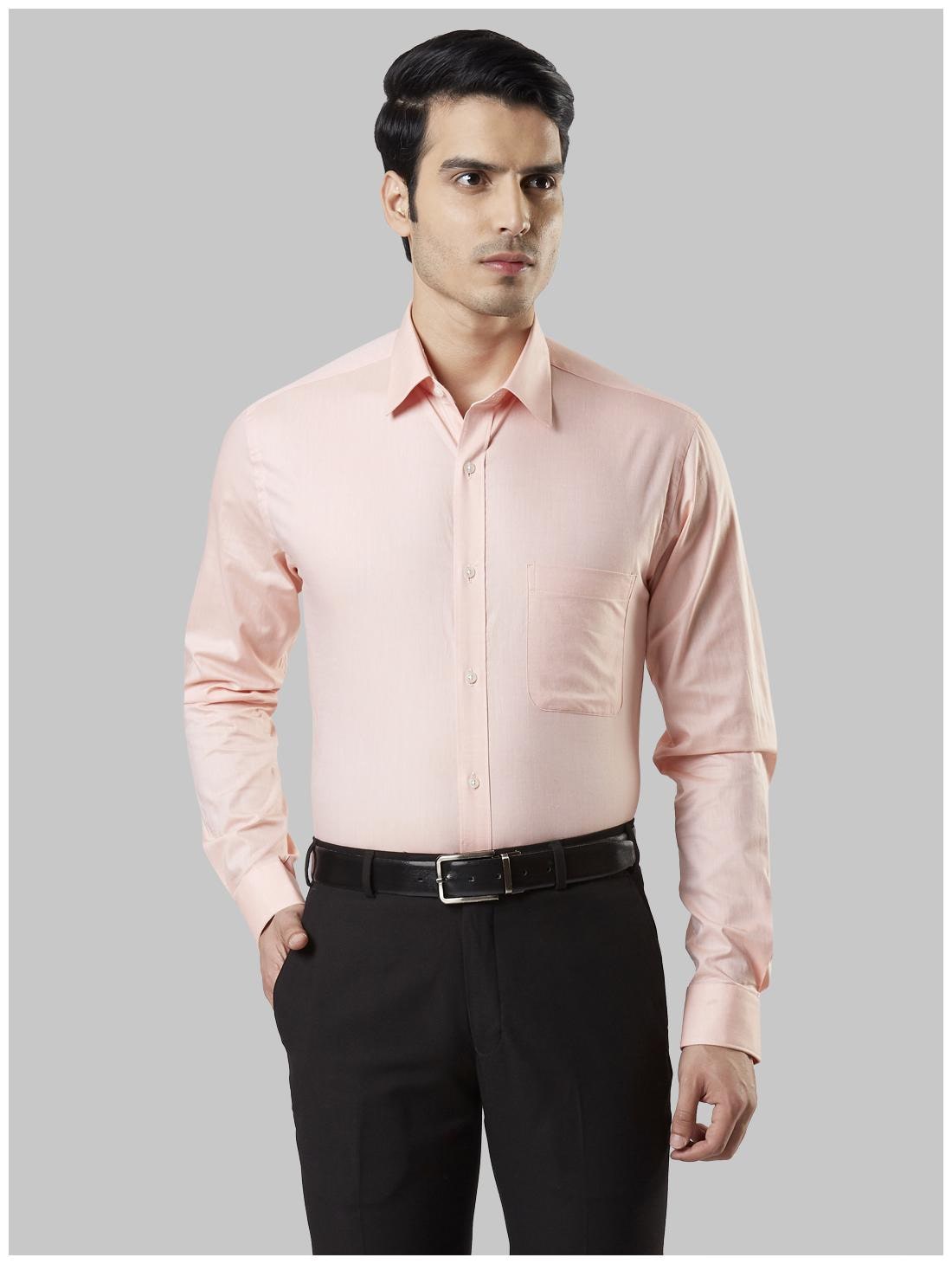 

Raymond Men Slim fit Formal Shirt - Orange