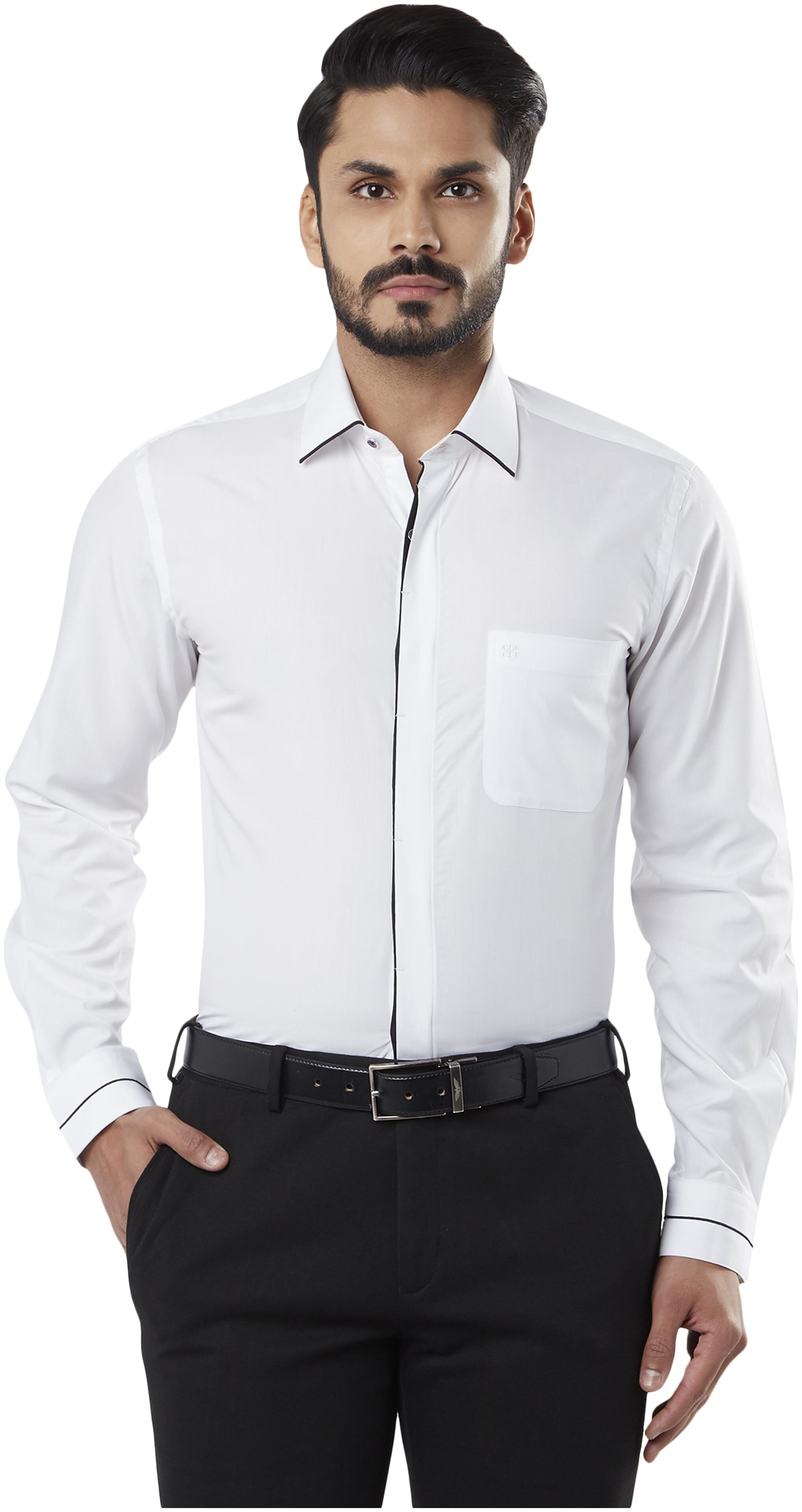 

Raymond Men Regular fit Formal Shirt - White
