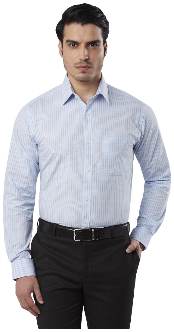 

Raymond Men Slim fit Formal Shirt - Blue