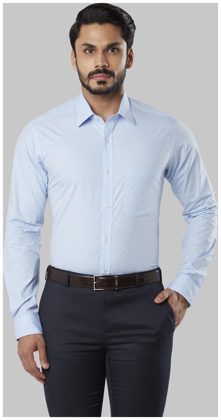 

Raymond Men Slim fit Formal Shirt - Blue