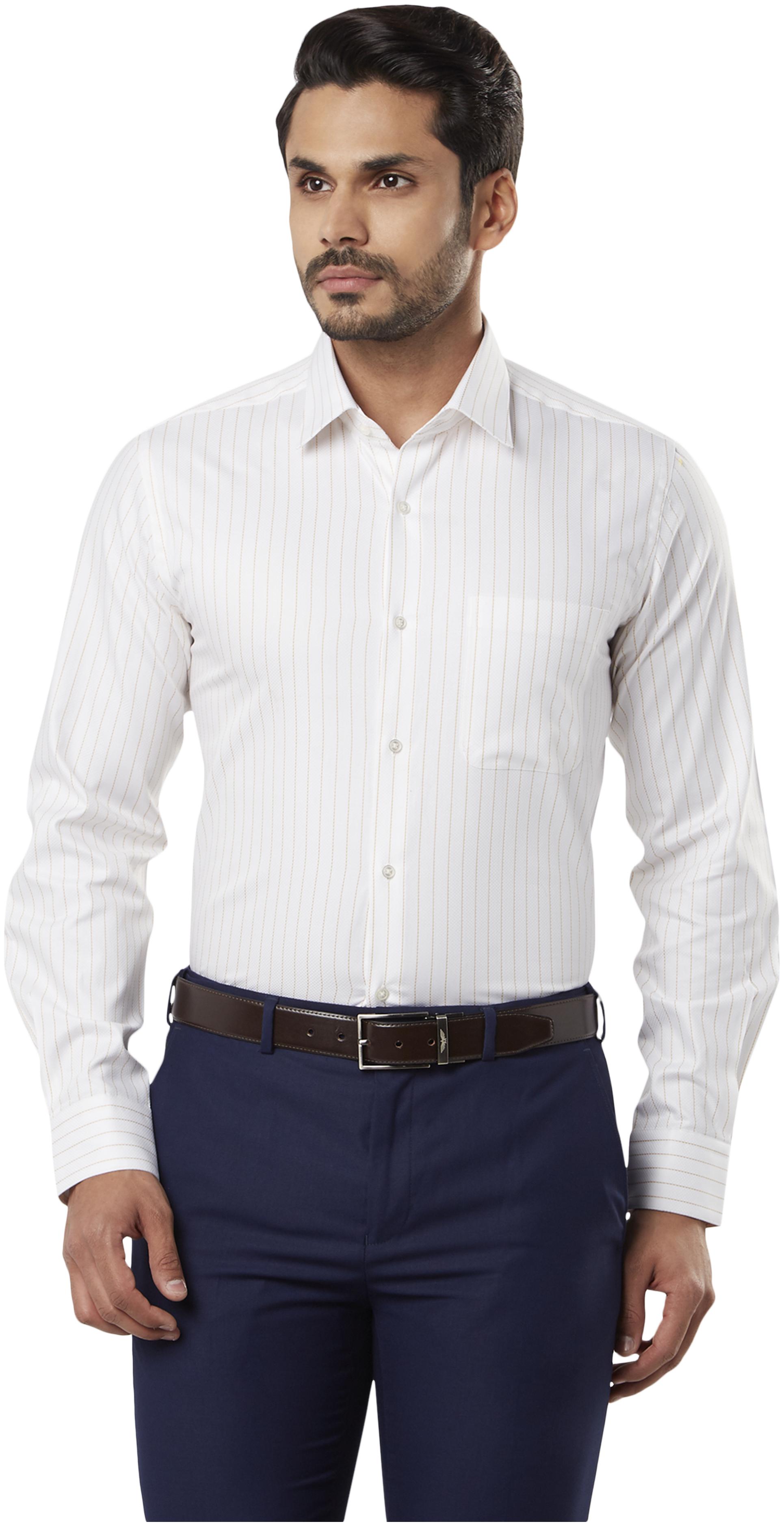 

Raymond Men Regular fit Formal Shirt - White