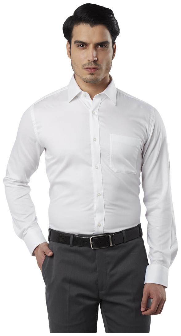 

Raymond Men Regular fit Formal Shirt - White