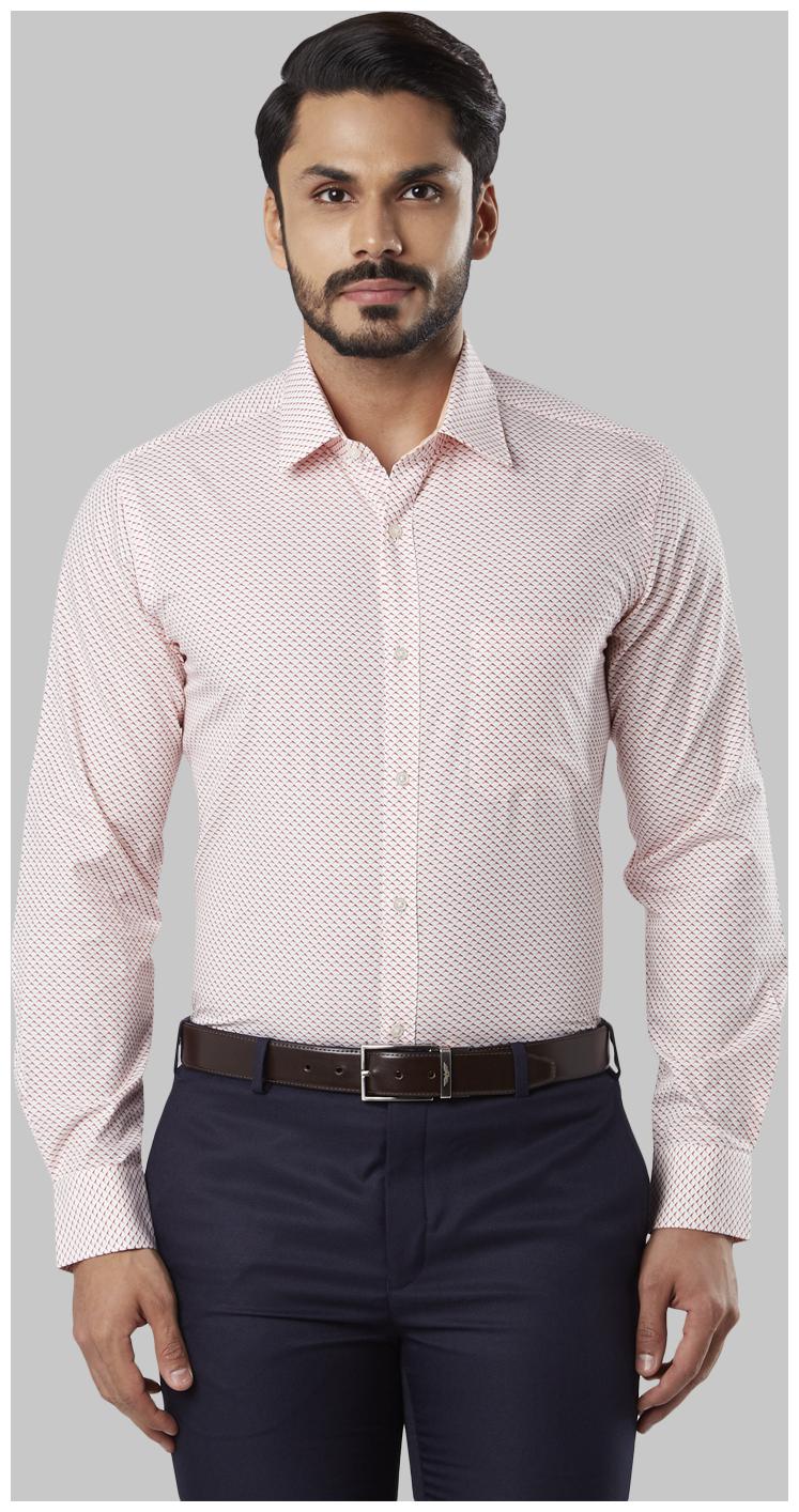 

Raymond Men Regular fit Formal Shirt - Pink