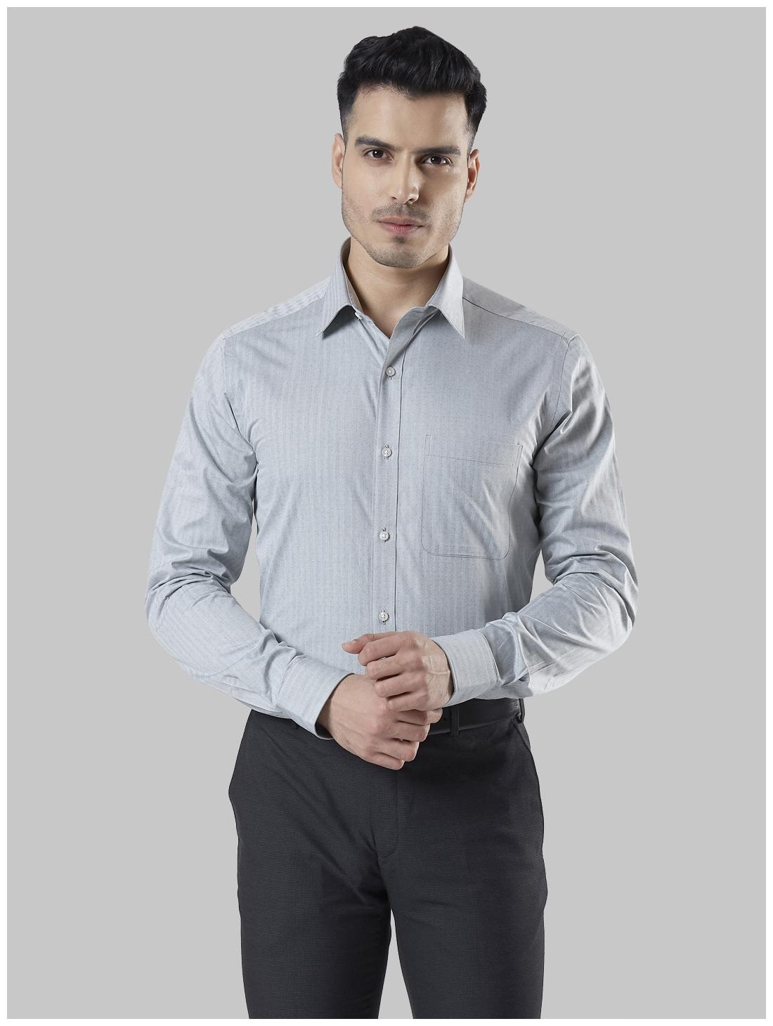 

Raymond Men Slim fit Formal Shirt - Green