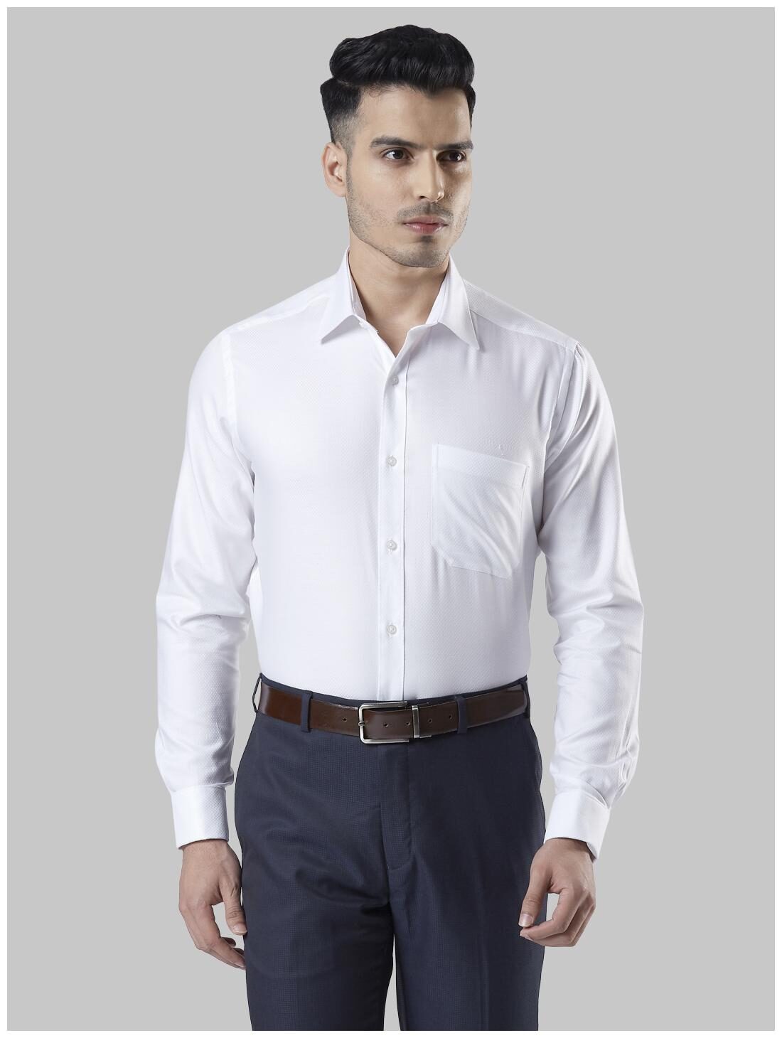

Raymond Men Regular fit Formal Shirt - White