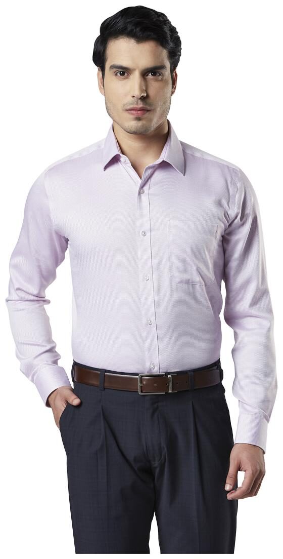 

Raymond Men Regular fit Formal Shirt - Pink
