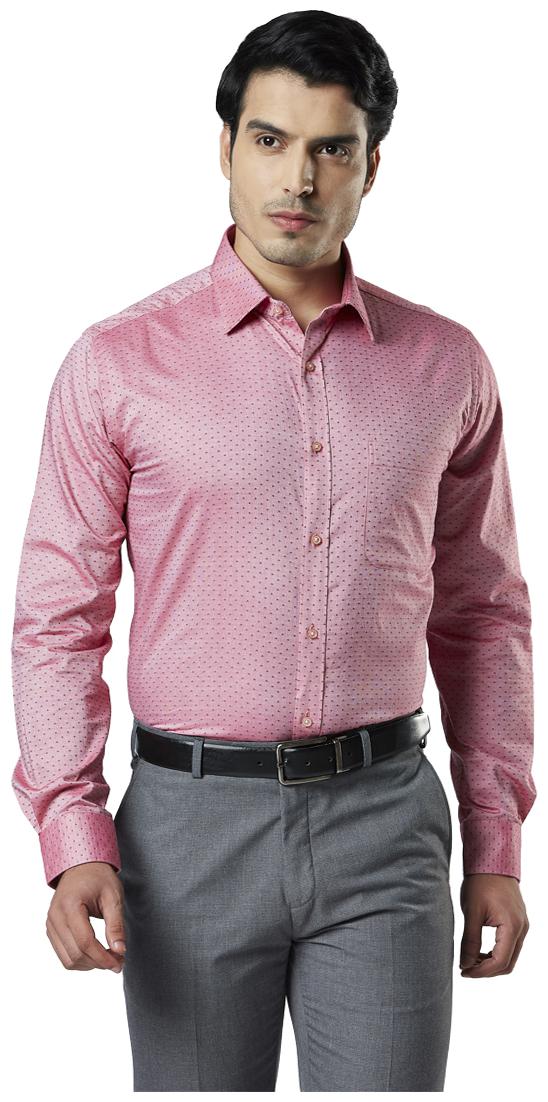 

Raymond Men Slim fit Formal Shirt - Pink