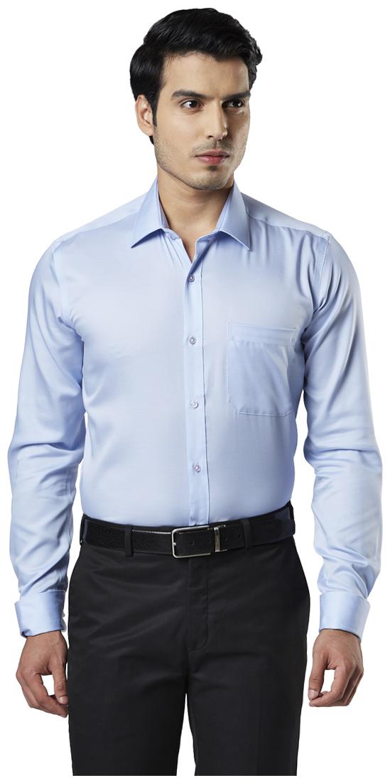 

Raymond Men Regular fit Formal Shirt - Blue