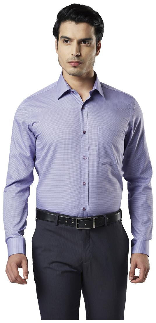 

Raymond Men Regular fit Formal Shirt - Purple