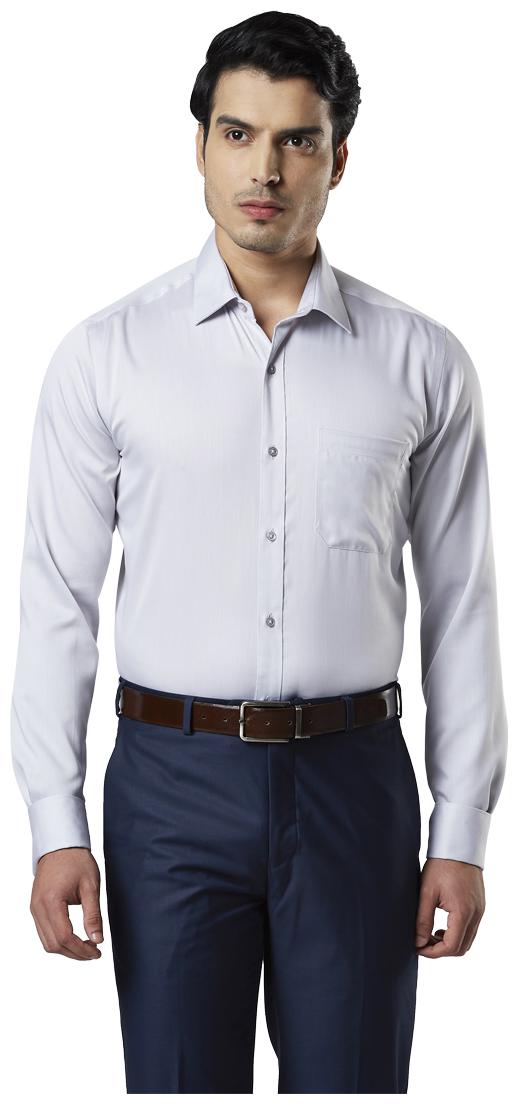 

Raymond Men Regular fit Formal Shirt - Grey