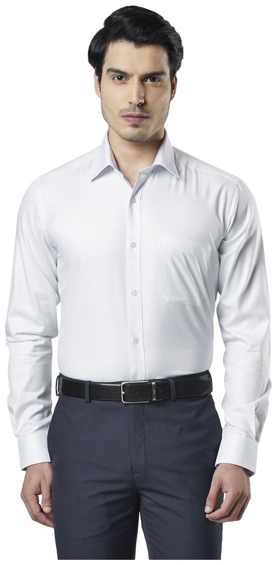 

Raymond Men Regular fit Formal Shirt - White