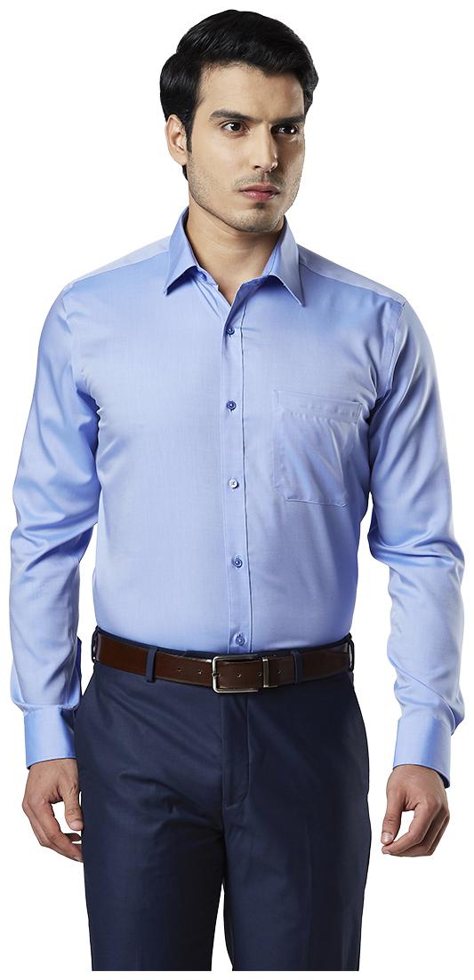 

Raymond Men Regular fit Formal Shirt - Blue