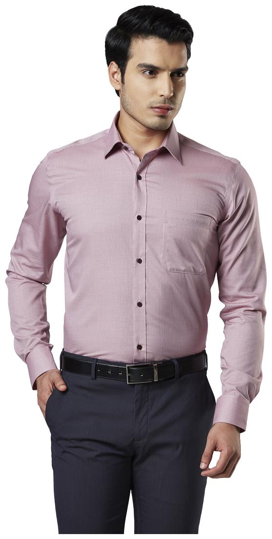 

Raymond Men Regular fit Formal Shirt - Pink