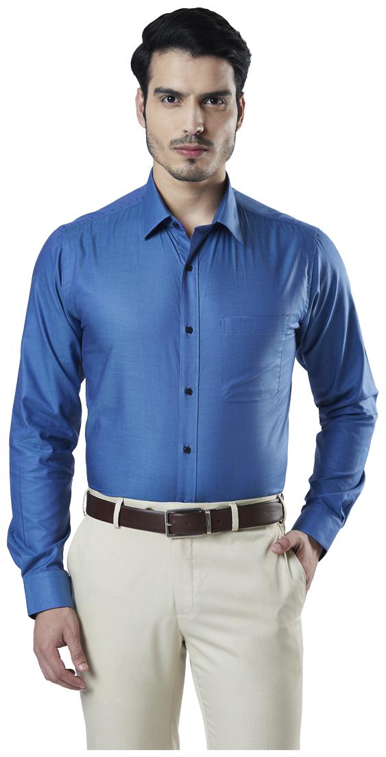 

Raymond Men Slim fit Formal Shirt - Blue