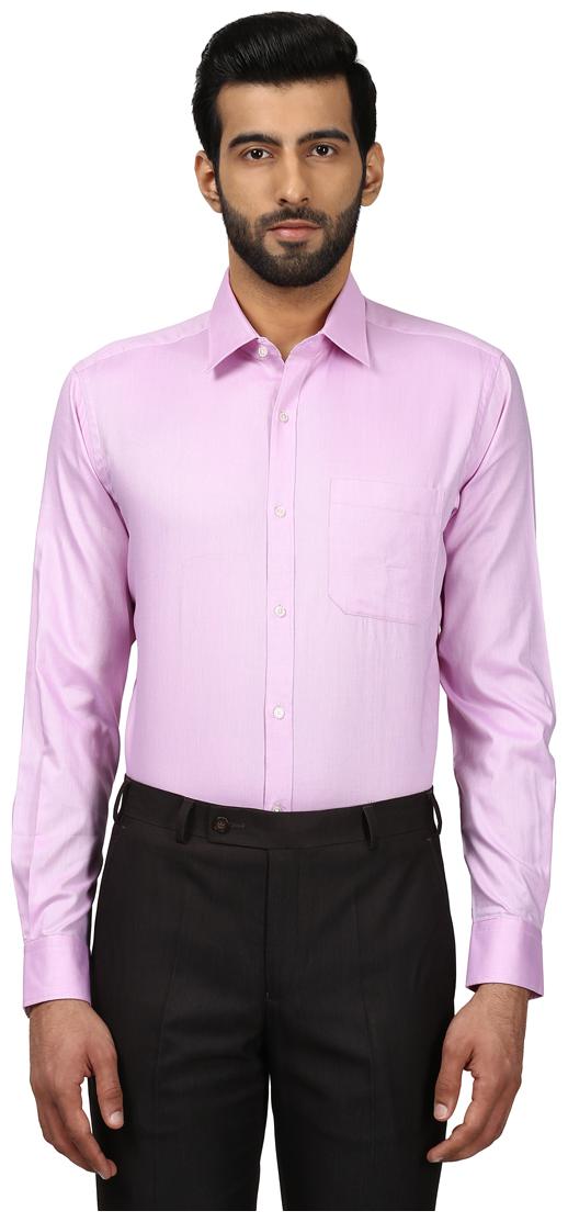 

Raymond Men Regular fit Formal Shirt - Pink